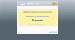 Desktop Screenshot of homeaccess.npted.org