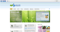 Desktop Screenshot of npted.org